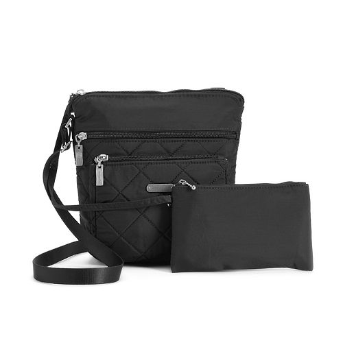 Women's Baggallini Pocket Crossbody with RFID Blocking Pouch