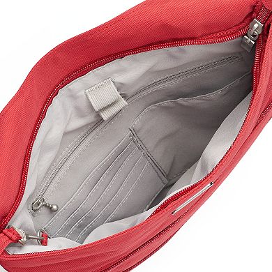 Women's baggallini Slim Big Zipper Bag with RFID Pouch