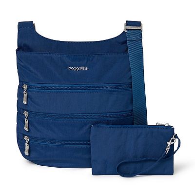 Women's baggallini Big Zipper Bag with RFID Pouch