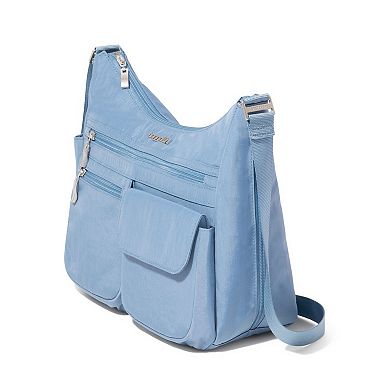 Baggallini Everywhere Bagg Crossbody Bag with RFID-Blocking Wristlet