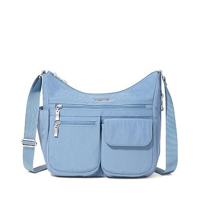 Baggallini Everywhere Bagg Crossbody Bag with RFID-Blocking Wristlet