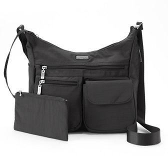 Baggallini Everywhere Bagg Crossbody Bag with RFID-Blocking Wristlet