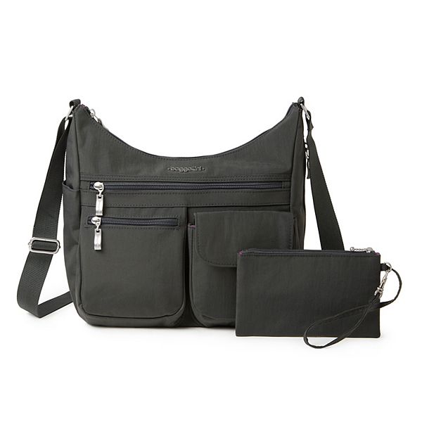 Baggallini Everywhere Bagg Crossbody Bag with RFID-Blocking Wristlet