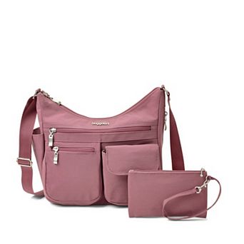 Baggallini Everywhere Bagg Crossbody Bag with RFID-Blocking Wristlet