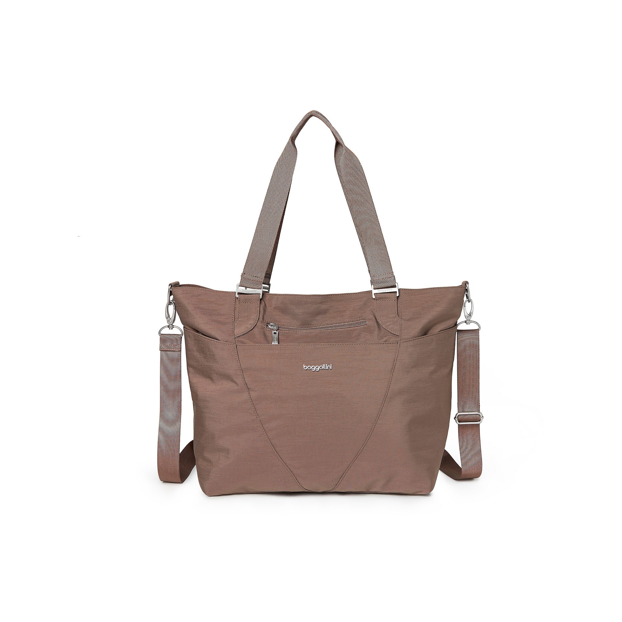 Womens Baggallini Avenue Convertible Tote Bag, Portobello