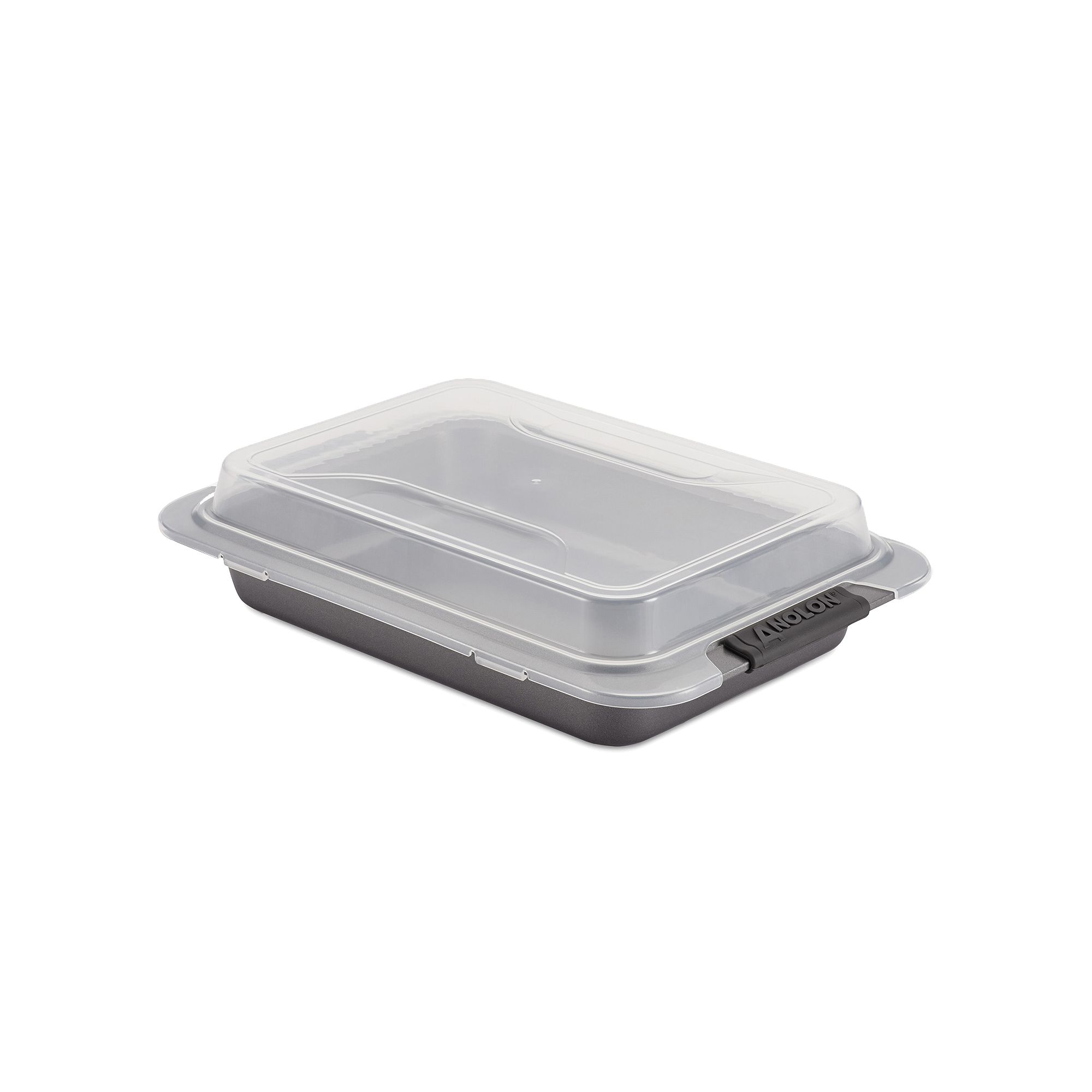 Anolon Advanced Nonstick 9 x 13 Cake Pan with Lid, Gray