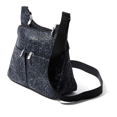 Women's Baggallini Cross Over Crossbody Bag with RFID Blocking Wristlet