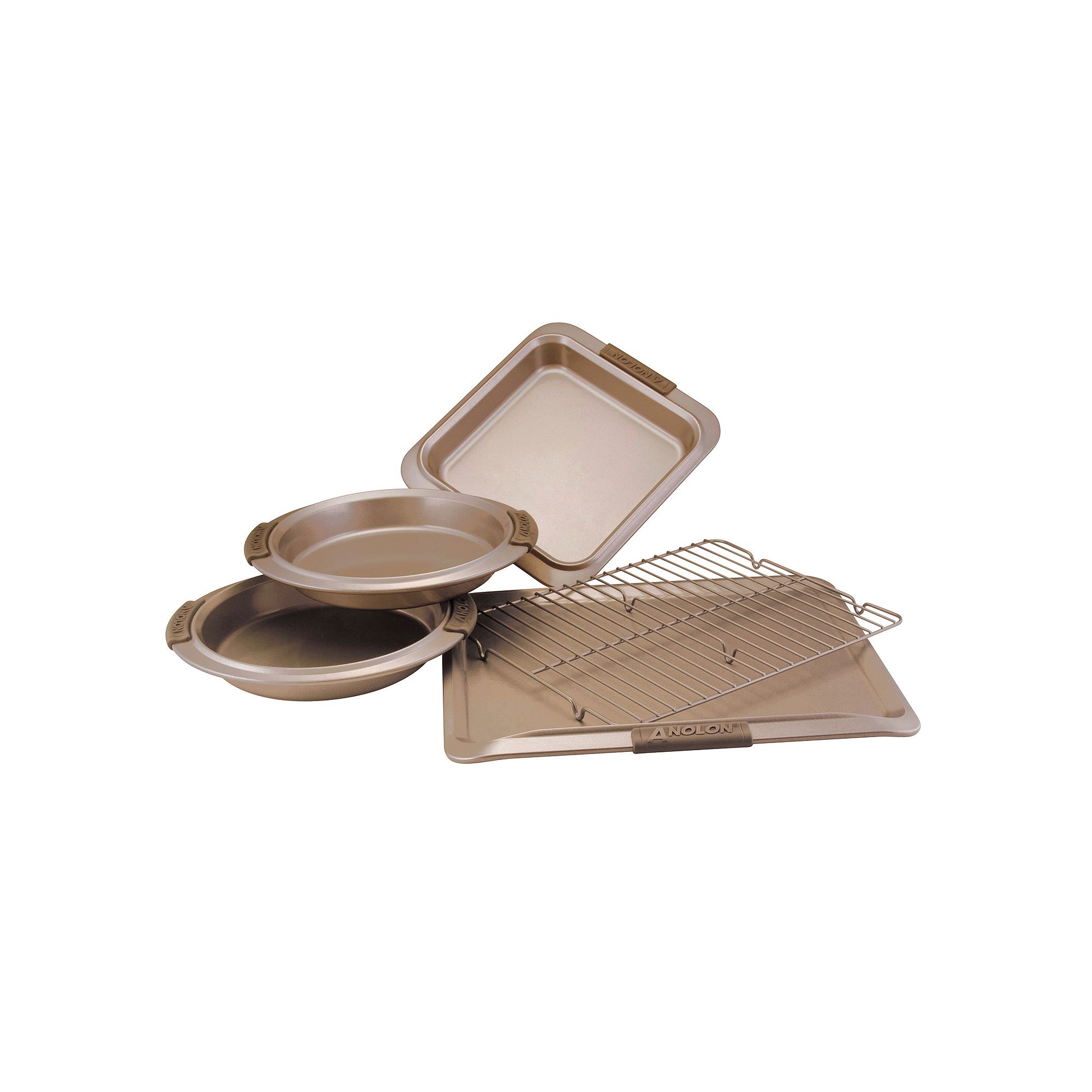 Anolon Advanced Bronze 5-pc. Nonstick Bakeware Set