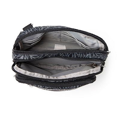 baggallini Triple Zipper Convertible Crossbody Bag