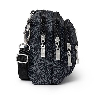 Baggallini Triple Zipper Convertible Crossbody Bag