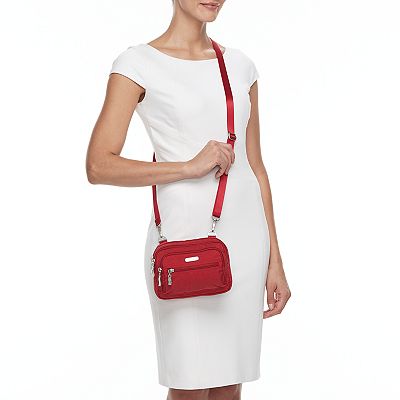 baggallini Triple Zipper Convertible Crossbody Bag baggallini Triple Zipper Convertible Crossbody Bag