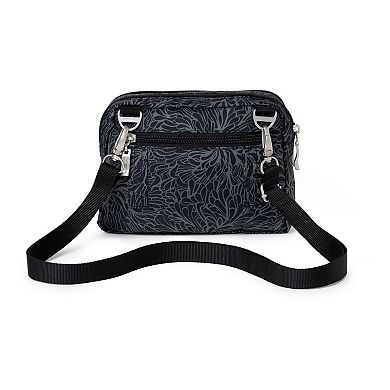 Baggallini Triple Zipper Convertible Crossbody Bag