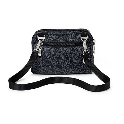 baggallini Triple Zipper Convertible Crossbody Bag baggallini Triple Zipper Convertible Crossbody Bag