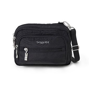 baggallini Triple Zipper Convertible Crossbody Bag