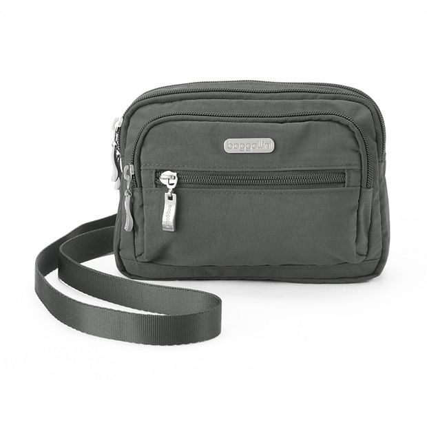 baggallini Triple Zip Crossbody Bag - TheAbundantTraveler