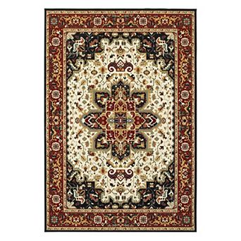 StyleHaven Keswick Regent Medallion Framed Rug
