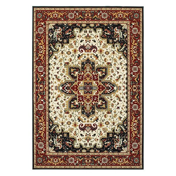 StyleHaven Keswick Regent Medallion Framed Rug