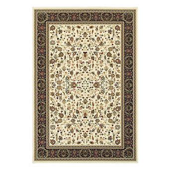 StyleHaven Keswick Floral Traditions Framed Rug