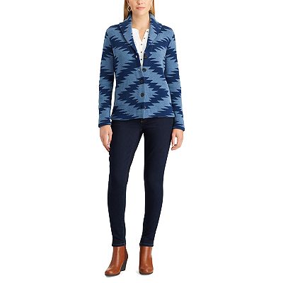 Women s Chaps Patterned Shawl Cardigan