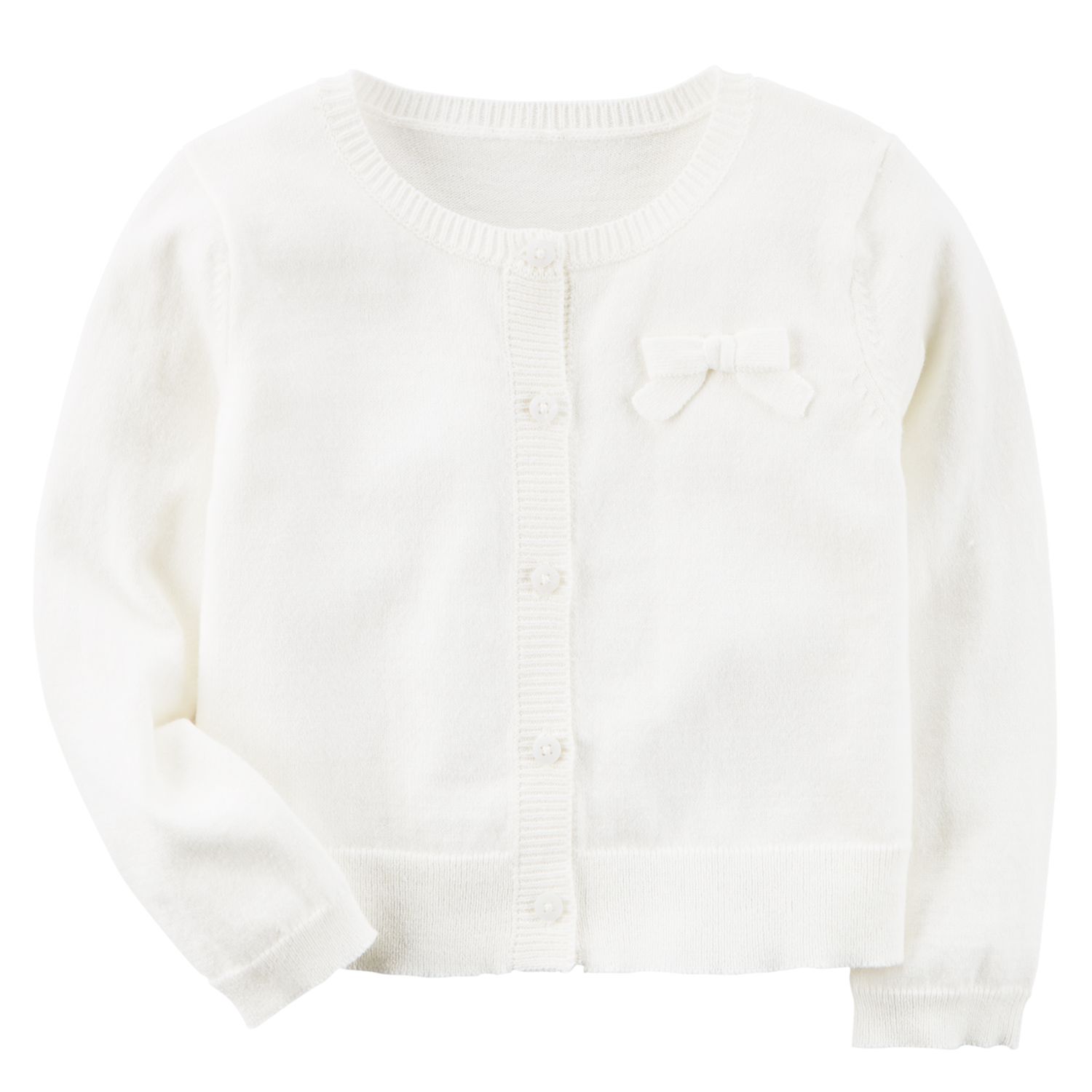 carters white cardigan