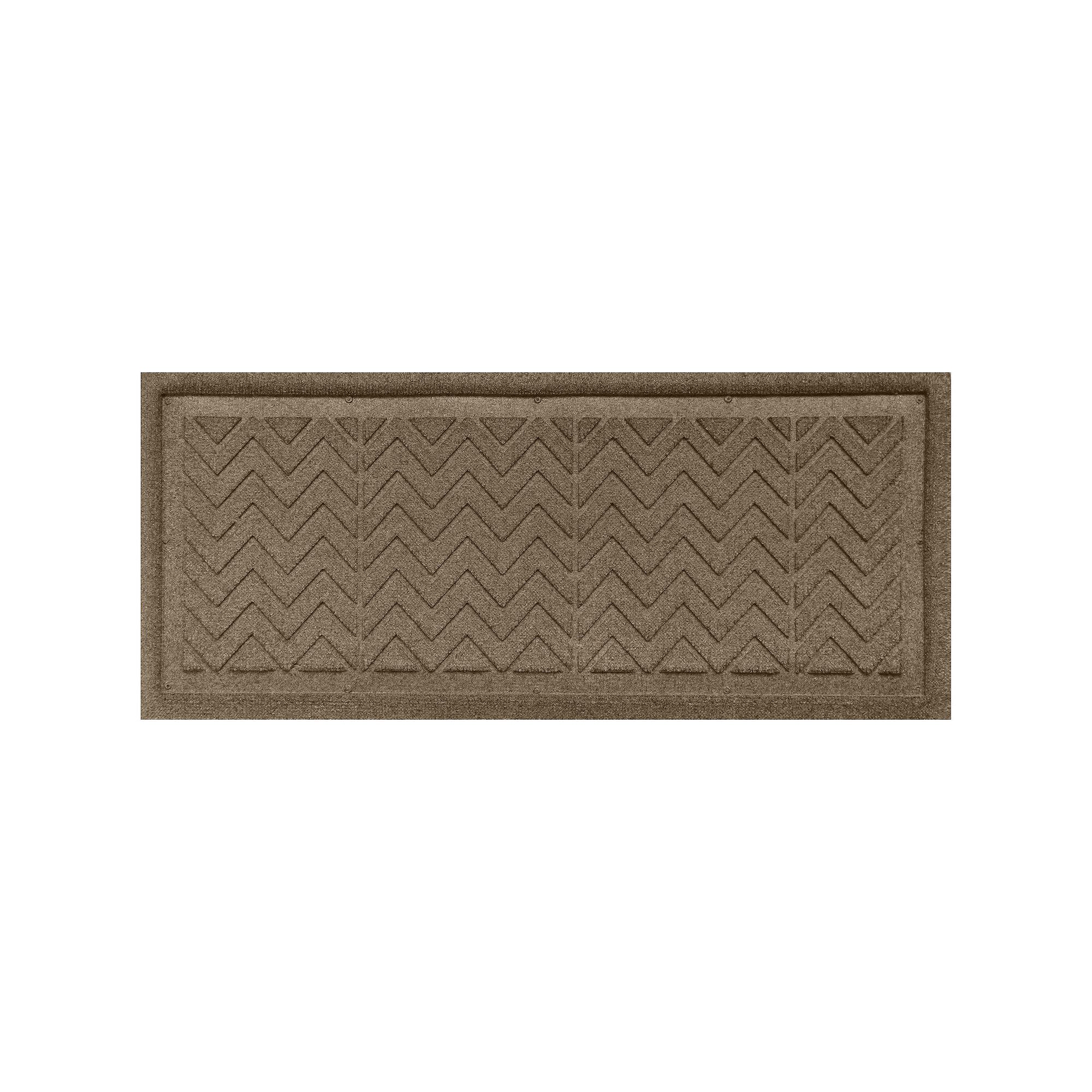 Waterhog Chevron Indoor Outdoor Boot Tray - 15 x 36, Camel