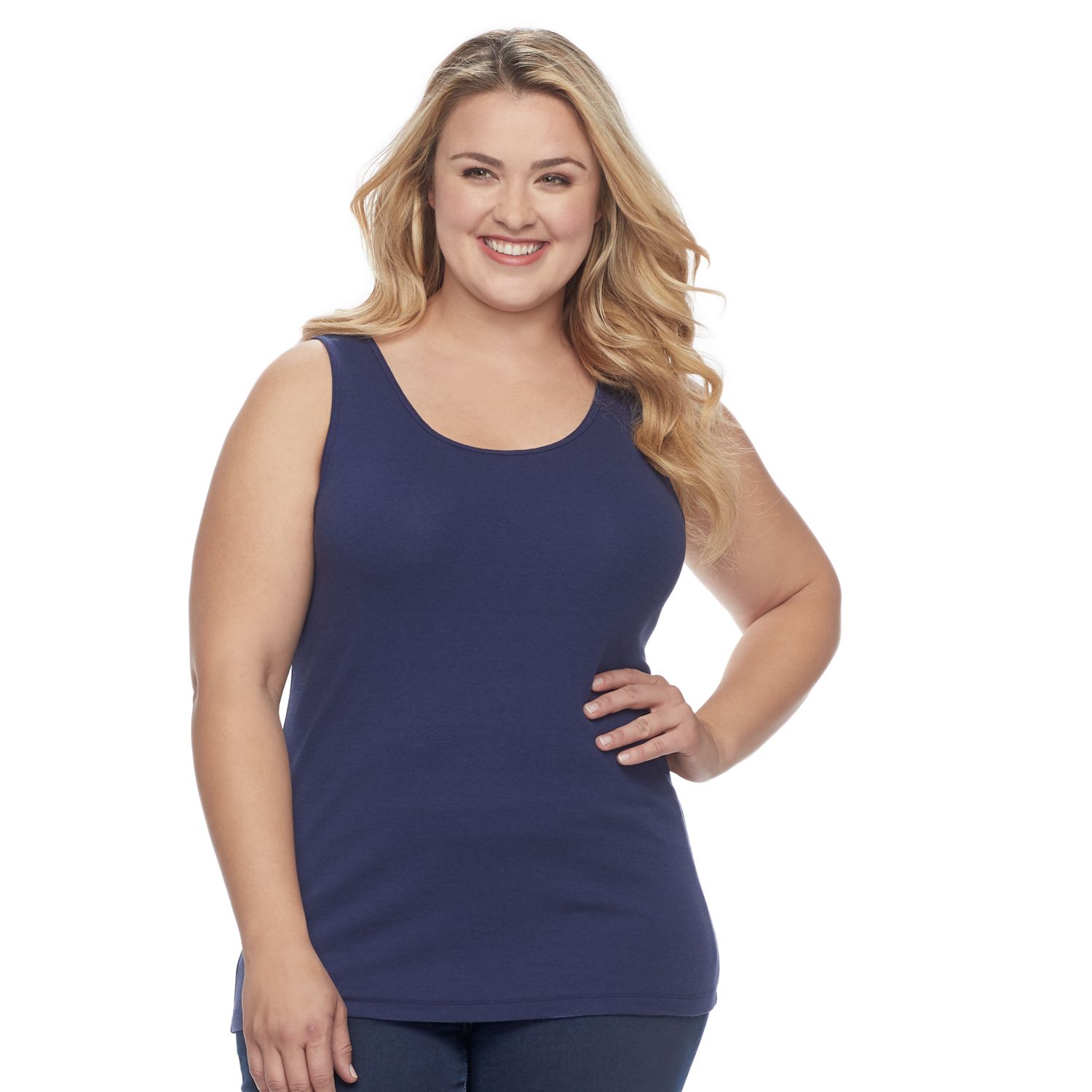 kohls womens plus tank tops
