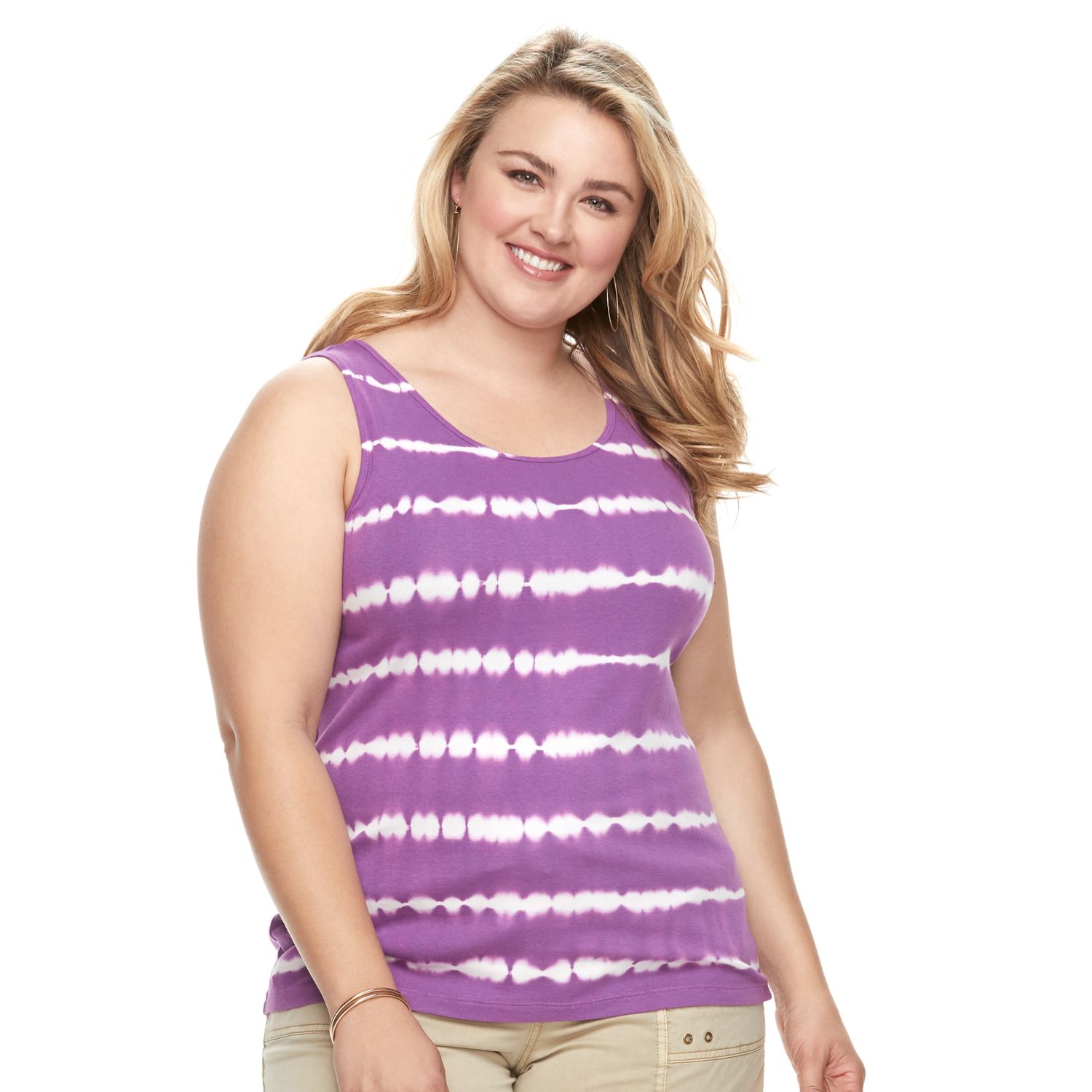 kohls plus size tank tops