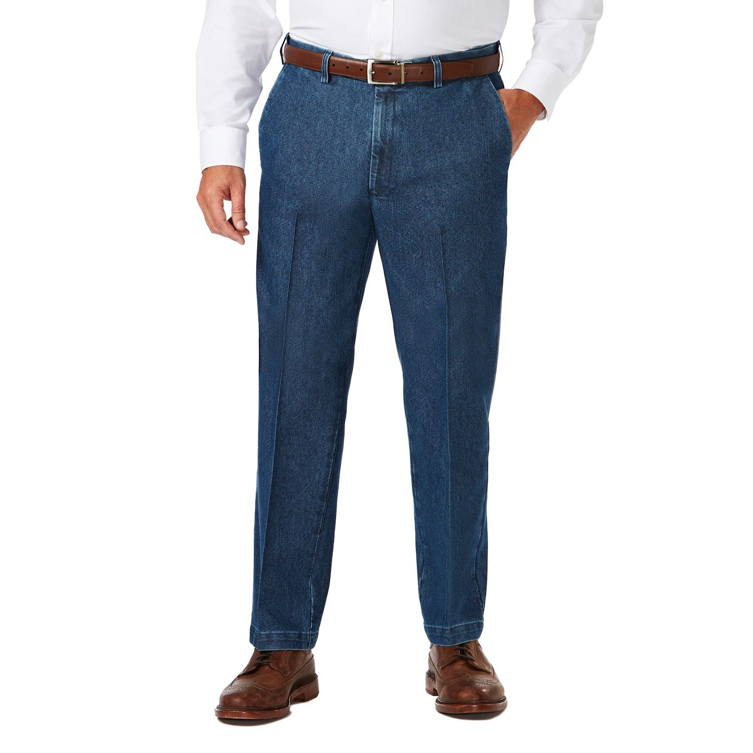 big and tall mens elastic waist jeans