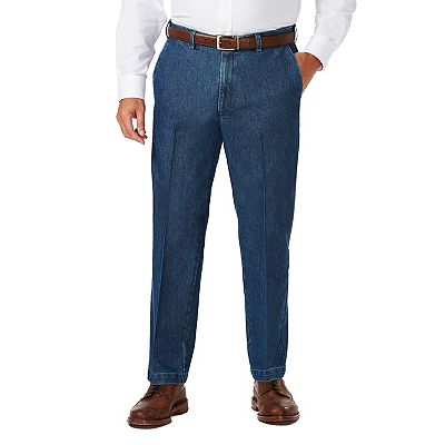 haggar expandable waist classic flat front dress pant Haggar Premium Comfort Dress Pants, Pleated Front in Dark Chocolate