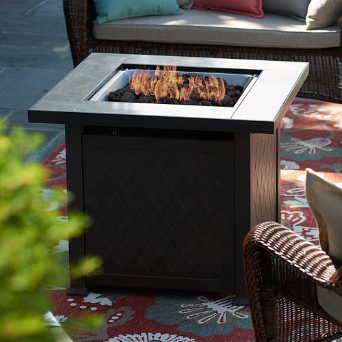 SONOMA Goods for Life® Outdoor Gas Fire Pit Coffee Table 3-piece Set