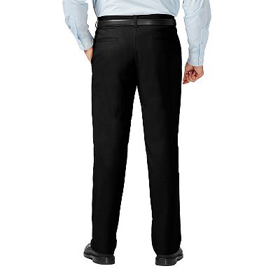 Big & Tall Haggar Coastal Comfort Classic-Fit Stretch Flat-Front Chino Pants