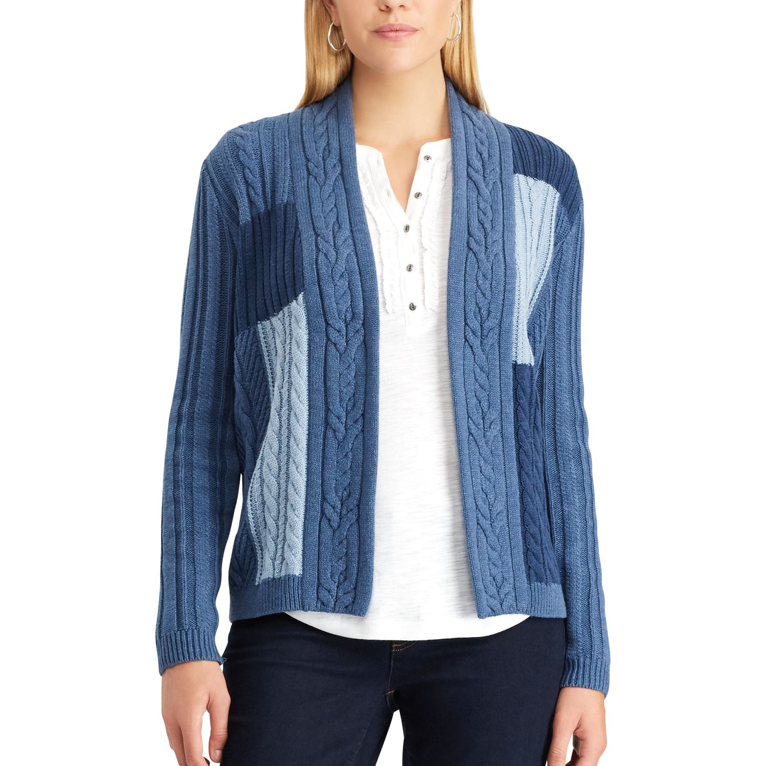 patchwork cardigan womens