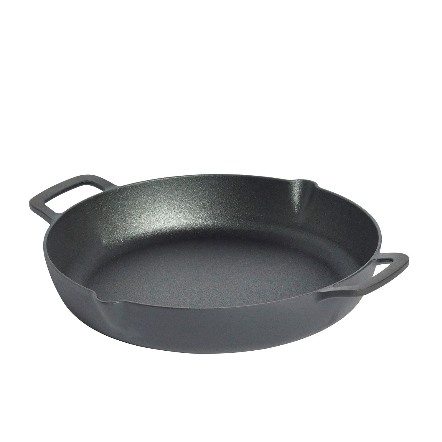 Cast Iron Pizza Pan, 12 Inch Pre-Seasoned Skillet, with Handles – Chef  Pomodoro