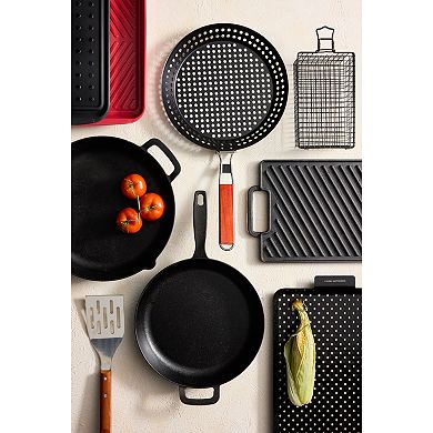 Food Network 13-in. Pre-Seasoned Cast-Iron Skillet