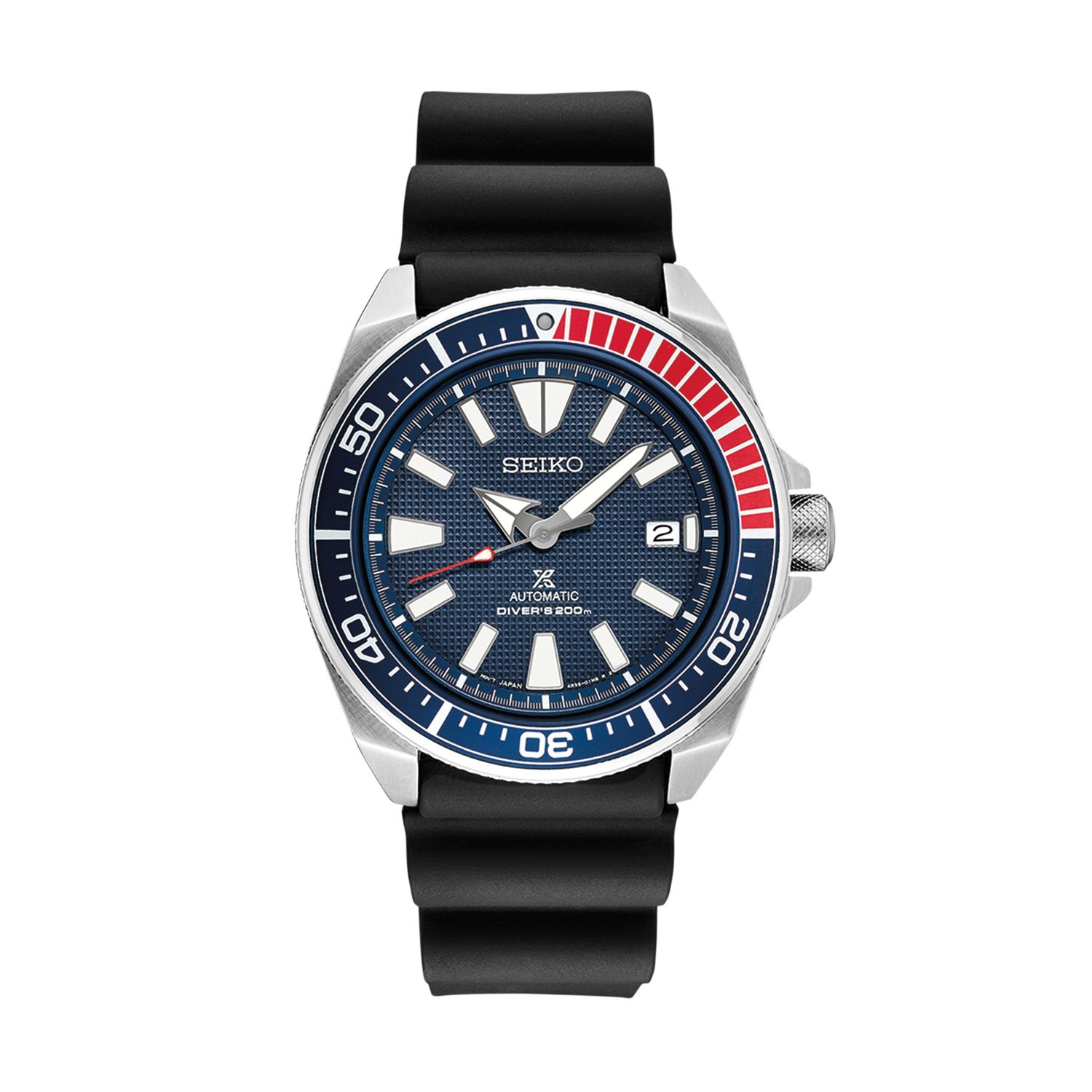 seiko men's diver's automatic watch