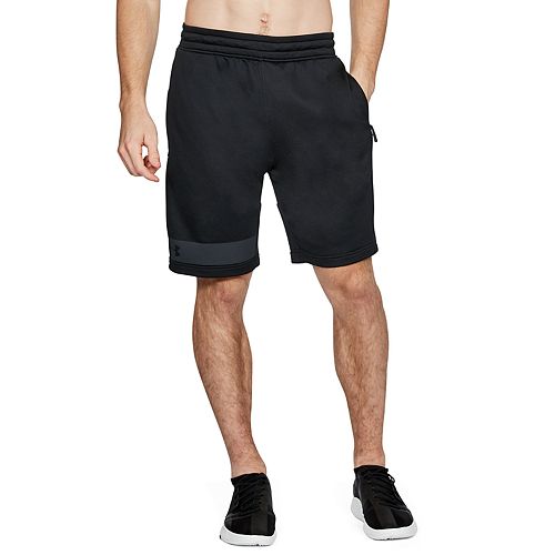 mens terry jogger shorts