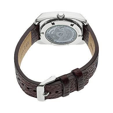 Seiko Men's Recraft Leather Automatic Watch - SNKP27