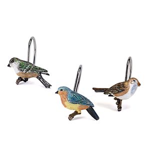Lenox 12 Pack Chirp Shower Curtain Hooks