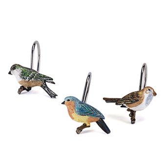 Avanti Love Nest Bird Shower Curtain Hooks