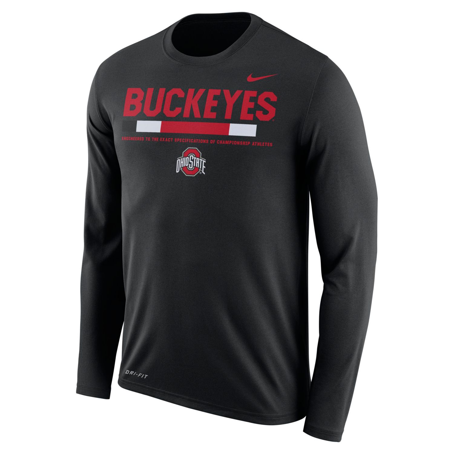 ohio state long sleeve dri fit