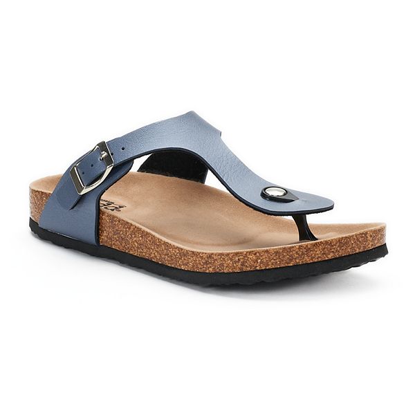 Women s Mudd Buckle Thong Sandals