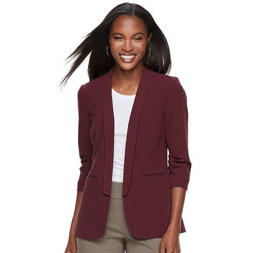 Women's Apt. 9Â® Long Boyfriend Blazer