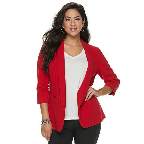 Women's Apt. 9® Long Boyfriend Blazer