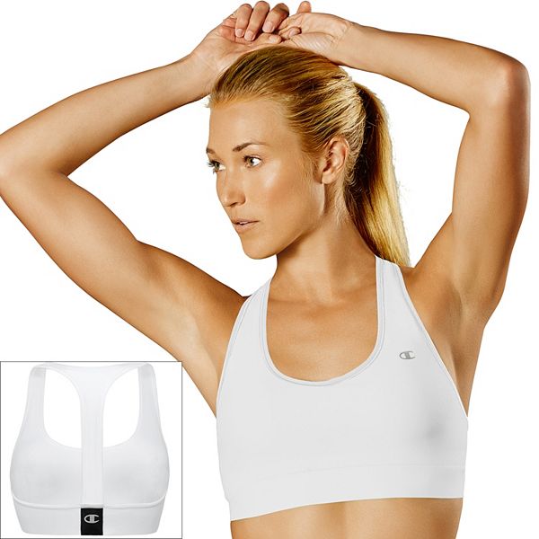 Champion Women's The Absolute Workout Sports Bra White Size Small |  StackSocial