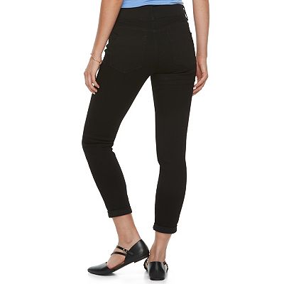 Women s Apt. 9 Tummy Control Cuffed Midrise Capri Jeans