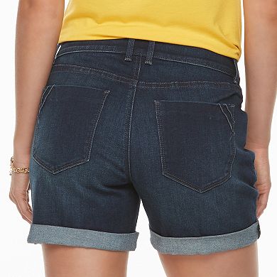 Women's Apt. 9® Cuffed Midrise Jean Shorts