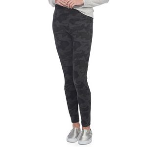 Juniors' Mudd® Camo Ponte Leggings