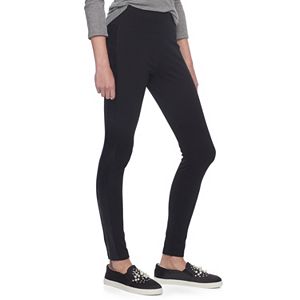 Juniors' Mudd® Crackle Ponte Leggings