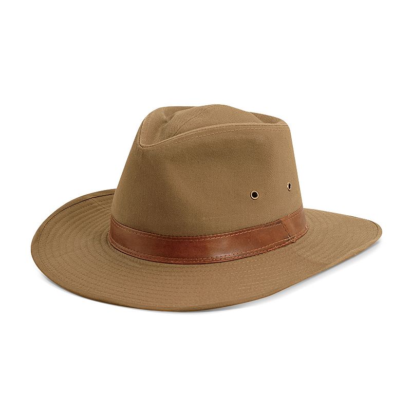 Mens DPC Garment-Washed Twill Hat, Size: Medium, Multicolor