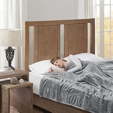 True North by Sleep Philosophy Ultra Soft Reversible Plush Heated Blanket